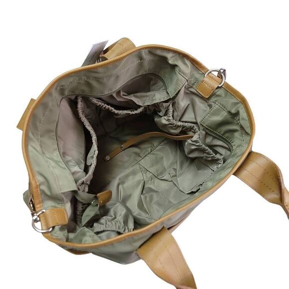 Perry Mackin Zoey Diaper Bag Olive New No Accessories Shoulder Strap Baby - Picture 4 of 13